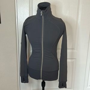 Lululemon Grey Full Zip Jacket